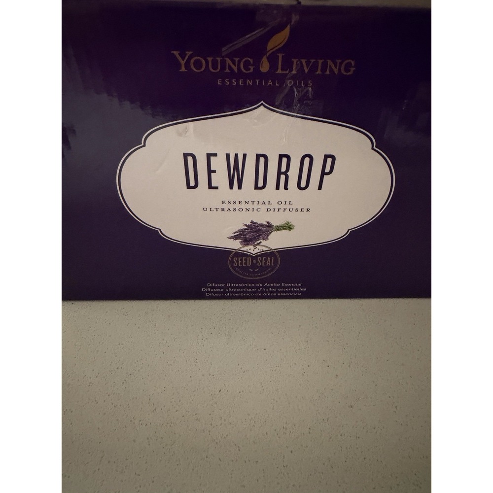 New In Box Young Living Dewdrop Essential Oil Ultrasonic Diffuser